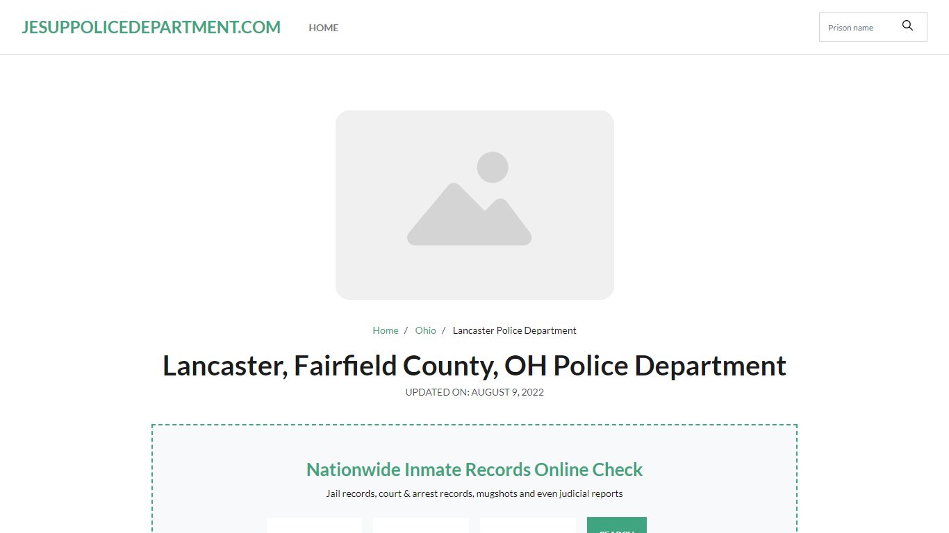 Lancaster, OH Police - City Jail Inmates, Arrests - Jesup Police Department